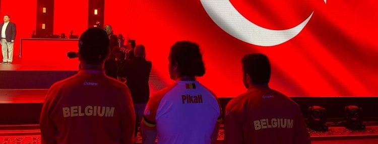 The Belgian delegation has arrived in Istanbul for the Global Esports Games 2022!