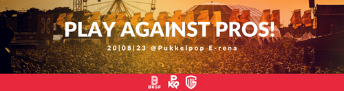 Belgium’s National Team clash against KCR Genk in CS:GO Showmatch at Pukkelpop